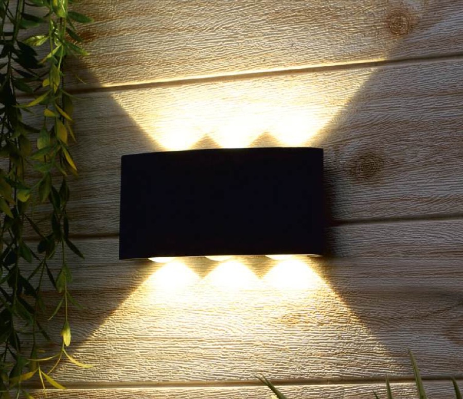 Curve 3+3 Wall Light